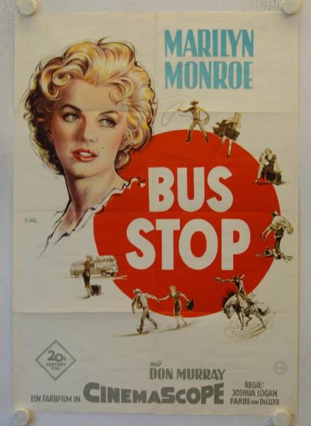 Bus Stop originales deutsches Filmplakat